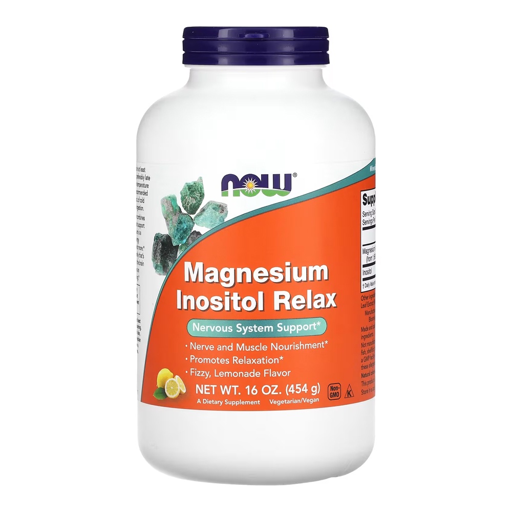 Magnésio Inositol Relax Pó Now Foods 454g Limonada Importado em Oferta na Shopee