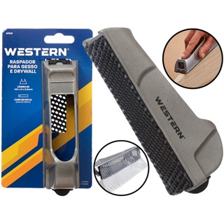 Raspador De Gesso Drywall Madeira Acabamentos Cabo Em Metal 140mm Western em Oferta na Shopee