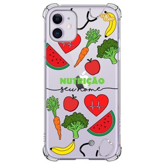 Capa Capinha de Celular Personalizada Nutrição