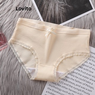 Lovito Calcinha Casual Com Gola Lisa E Babados Para Mulheres LNA34134 (Damasco/Preto)