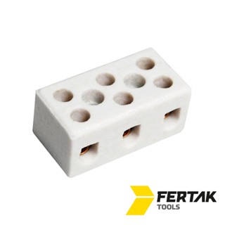 CONECTOR PORCELANA TRIPOLAR 16MM - FERTAK
