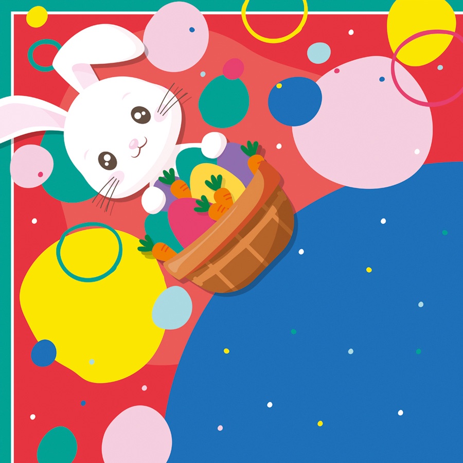 Saco Express 39x39cm para Ovos de 350g a 500g - Divertidamente Azul - 25 unidades - Cromus - Rizzo Distribuidora em Oferta na Shopee