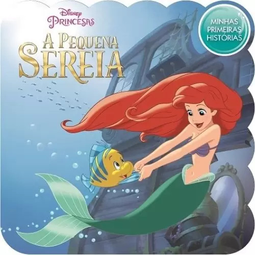 Livro A Pequena Sereia - Minhas Primeiras Histórias Disney em Oferta na Shopee