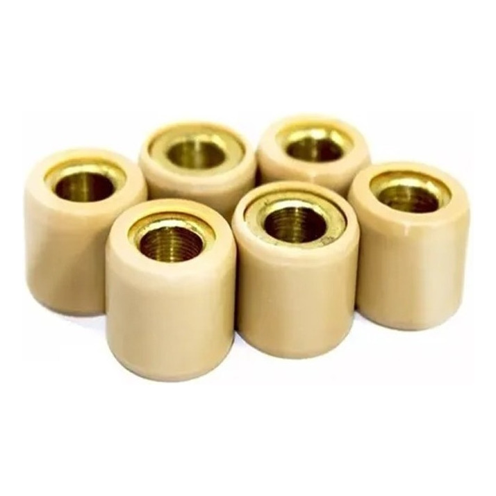 Rolete Embreagem Lead 110 Lazer 150 Future 125 Kit Com 6 Pçs