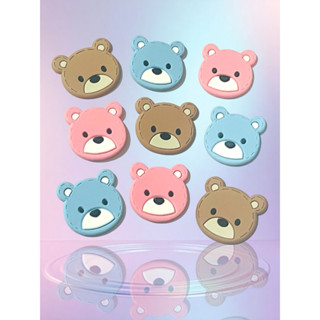 Aplique Emborrachado Infantil  Rosto Urso Grande Laços Tiaras Prendedores Artesanato DIY em Oferta na Shopee