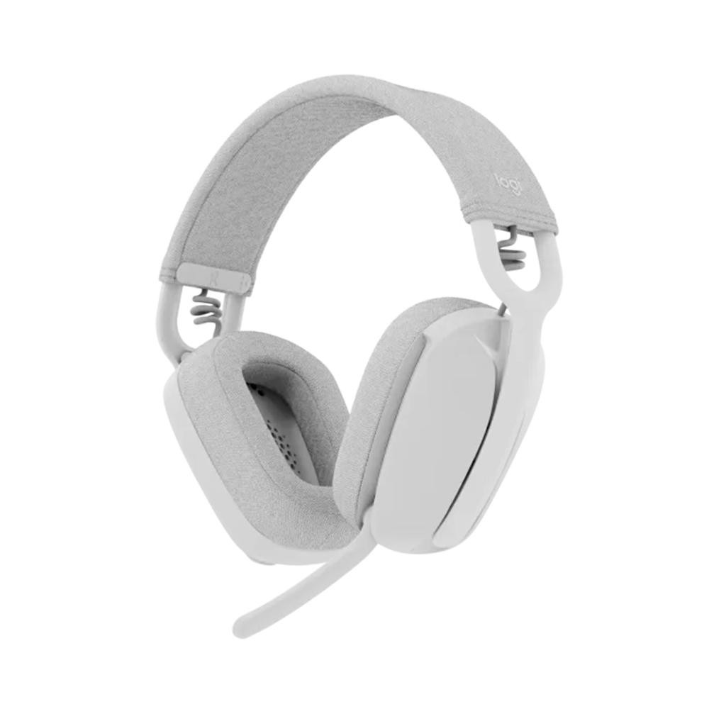 Headset Sem Fio Logitech Zone Vibe 100 Bluetooth Branco - 981-001218 em Oferta na Shopee