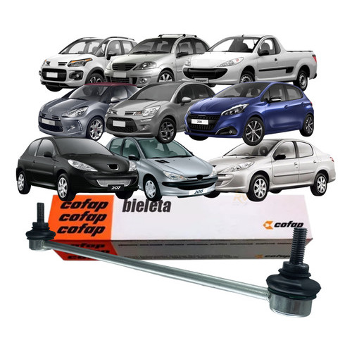 Bieleta Dianteira Original Cofap Aircross C3 Picasso DS3 206 207 208 Hoggar em Oferta na Shopee