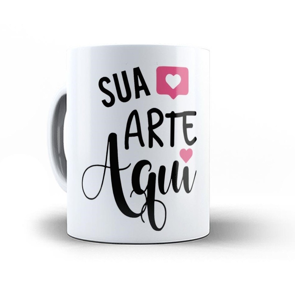 Caneca Personalizada Com Sua Arte foto frase que escolher diversos modelos criamos a arte para você