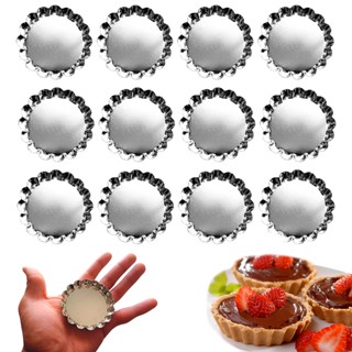 12 Forma Para Mini Tortinha Crespa Ondulada Abauladinha