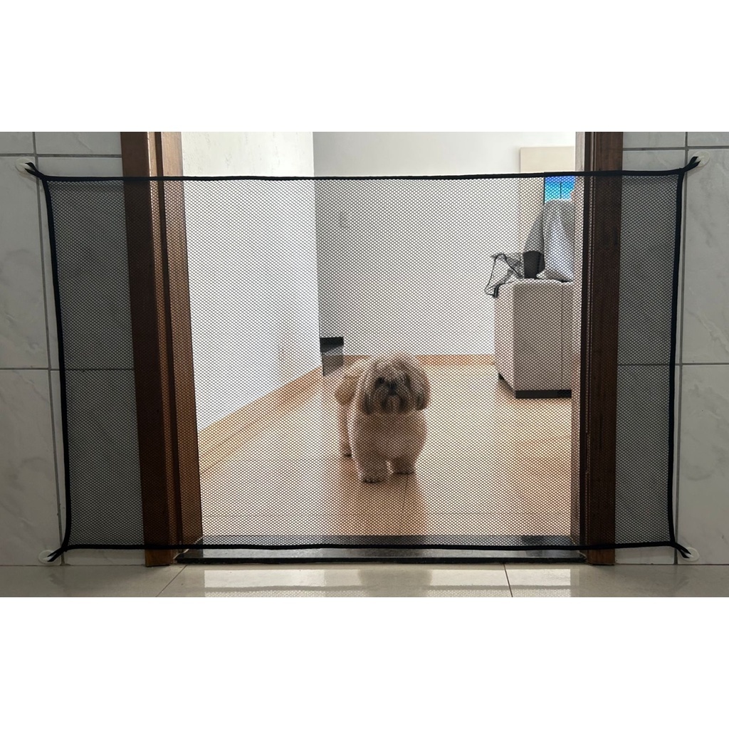 Cerca para cachorros - Tela divisória para portas