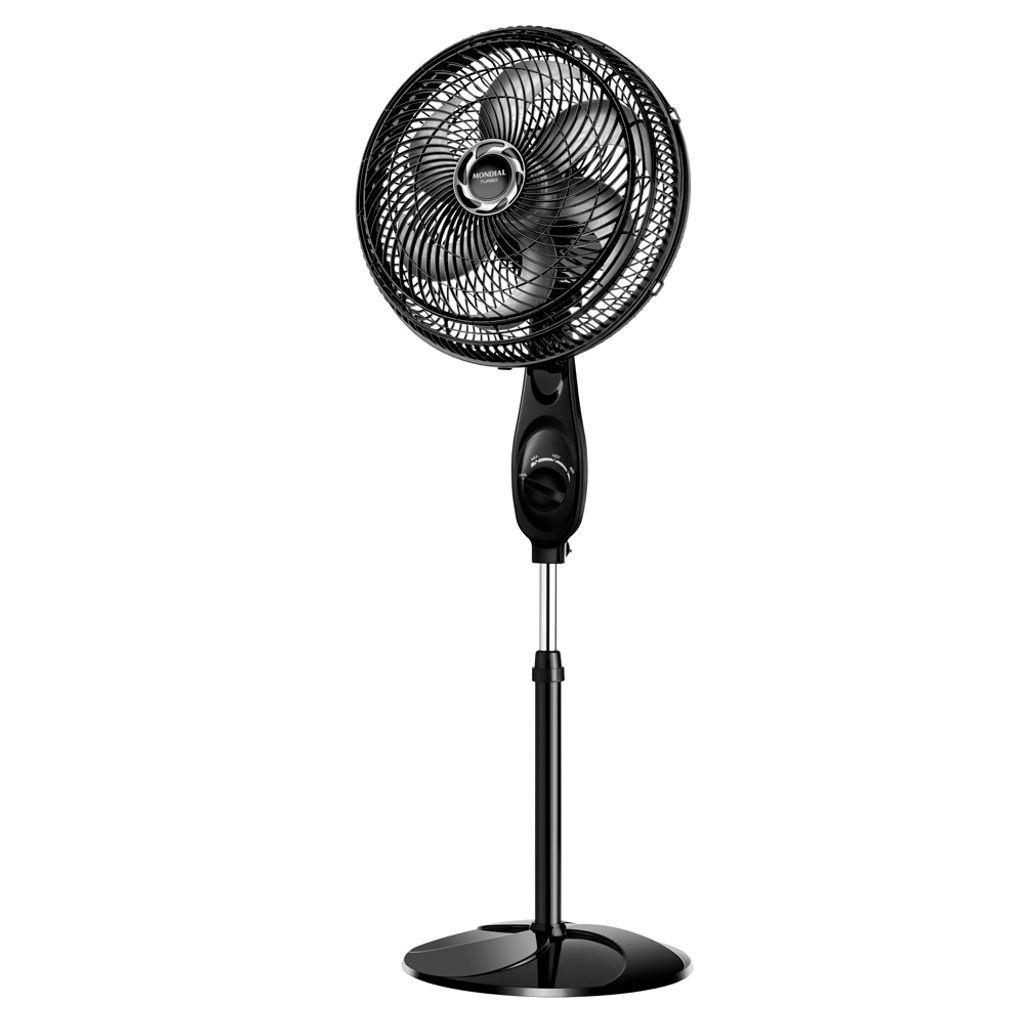 Ventilador Coluna Mondial - Turbo 06 Pás - VT-30C-NB em Oferta na Shopee