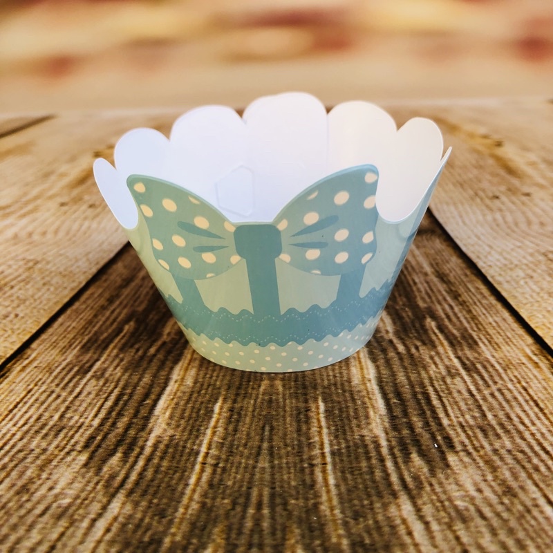 KIT Saia Para Mini Cupcake Laço Azul  20.25   ( Nc Toys Mini Cupcake )