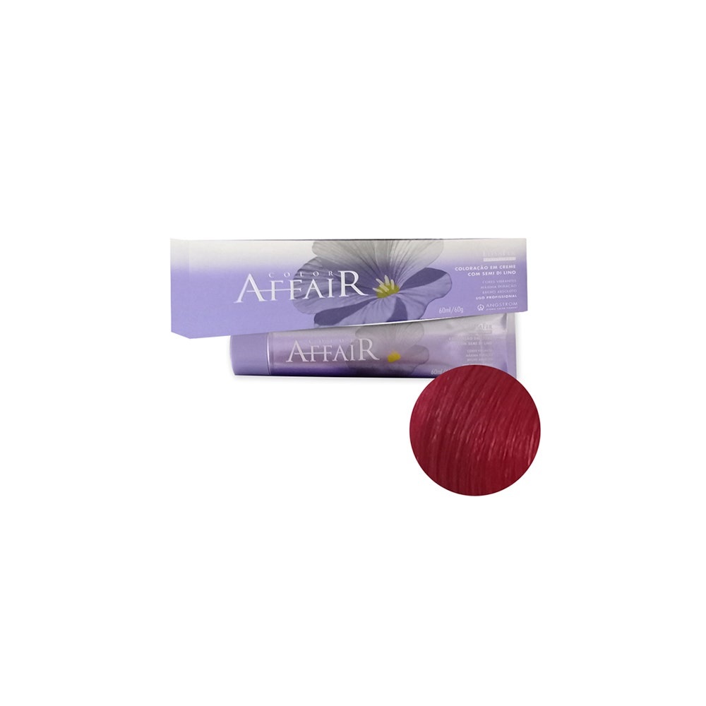 Tintura Color Affair 66.66 Louro Escuro Vermelho Especial em Oferta na Shopee