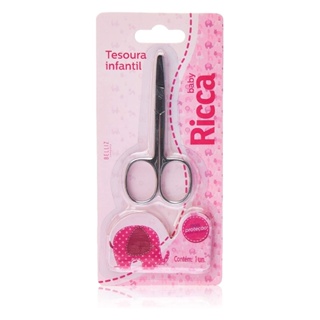 Tesoura De Unha Infantil Ricca 685 em Oferta na Shopee