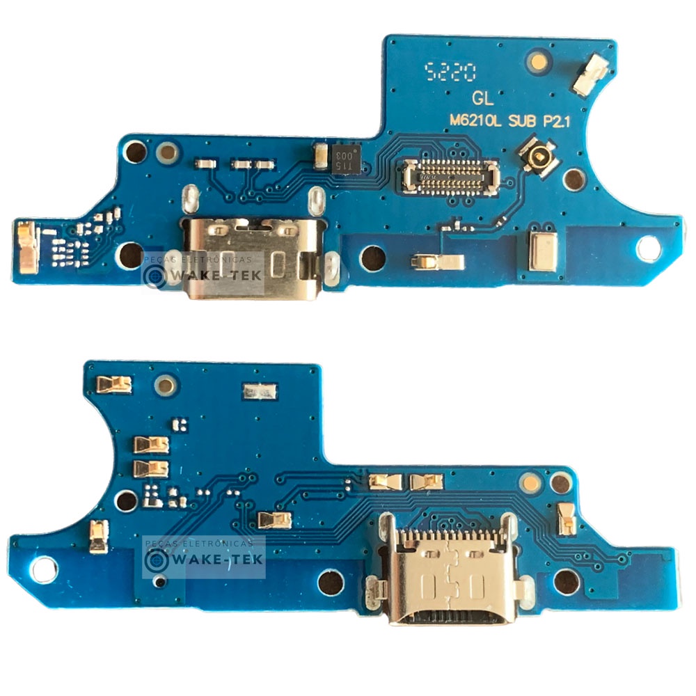 Placa Carga Sub Placa Compativel Moto E7 Power