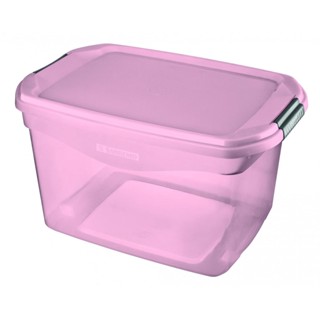Caixa Organizadora Sanremo Flex 29 Litros Rosa