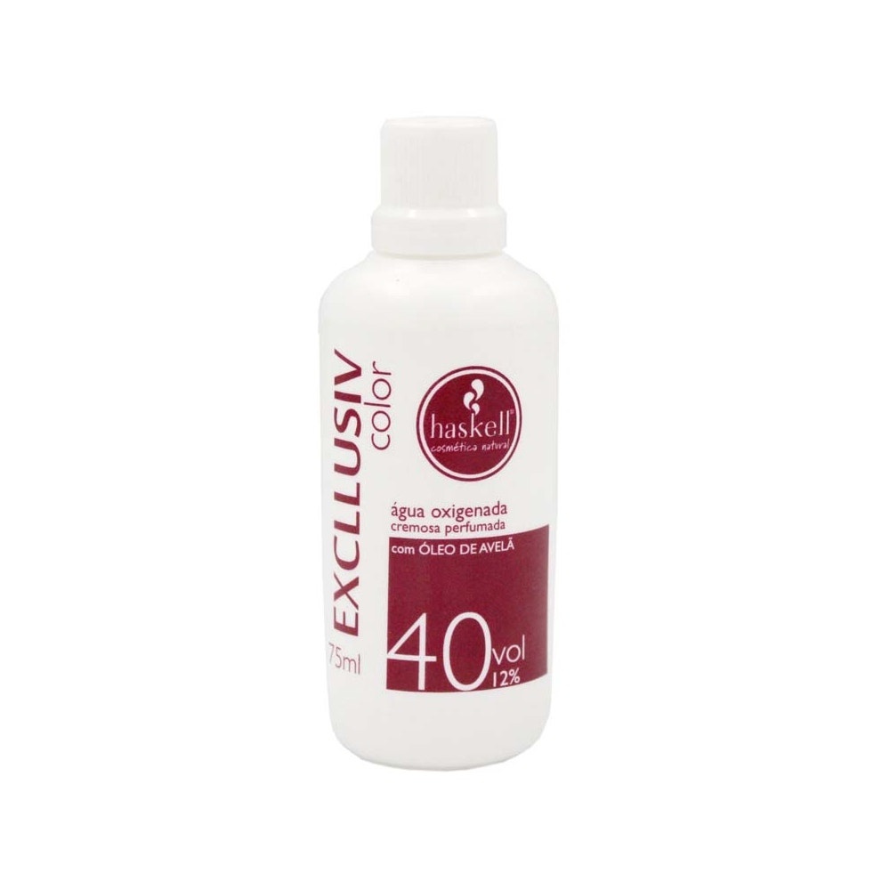 Água Oxigenada Haskell 40 vol 75ml em Oferta na Shopee