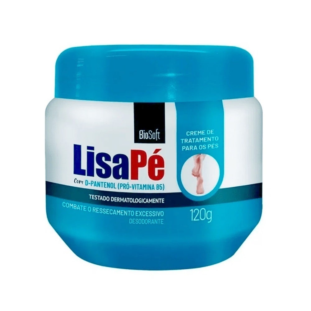 Creme Para Pés Lisape D Pantenol Desodorante 120g em Oferta na Shopee