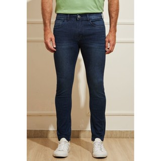 Calça Masculina Jeans Skinny - Azul