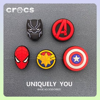jibbitz crocs Logotipo Marvel Diy acessórios jibitz Shoe Accessories