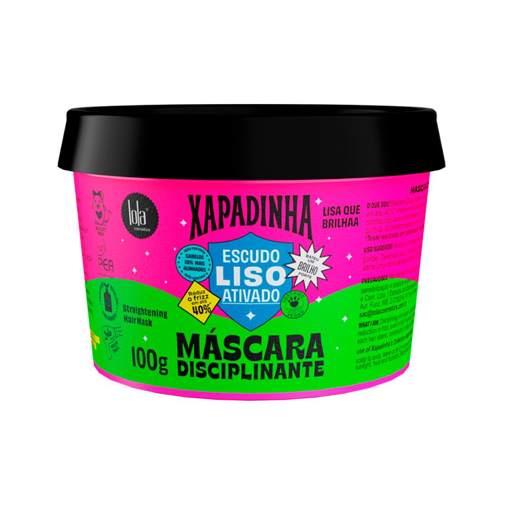 Lola Cosmetics Xapadinha Escudo Liso Ativado Máscara Disciplinante 100g em Oferta na Shopee