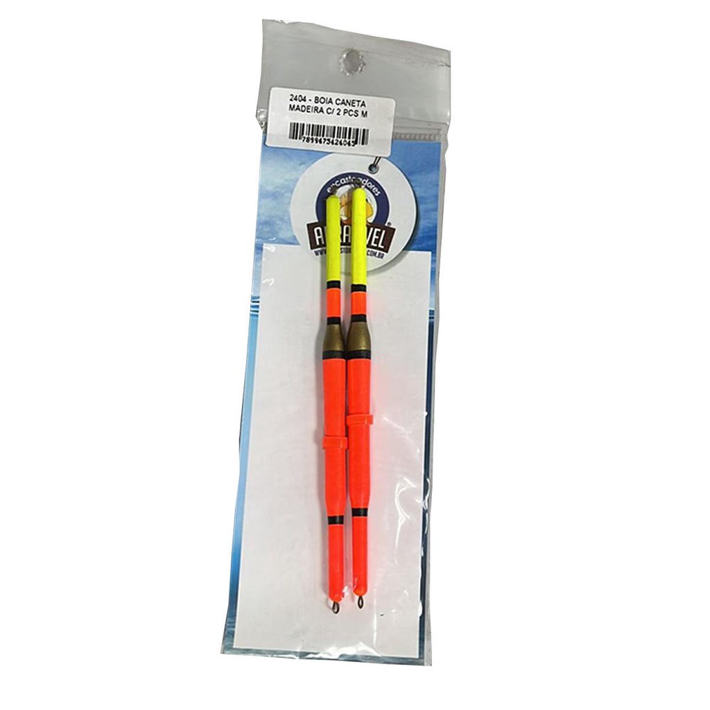 Boia Caneta Madeira Tamanho M com 2 peças - Aprazível em Oferta na Shopee