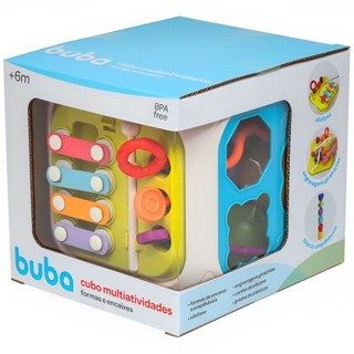 Cubo De Atividades 7 Em 1 Brinquedo Infantil 17236 - Buba em Oferta na Shopee