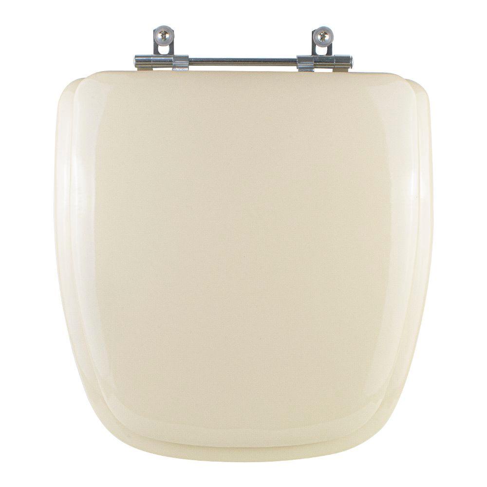Tampa de Vaso Almofadada Fit Bege Claro para bacia Celite