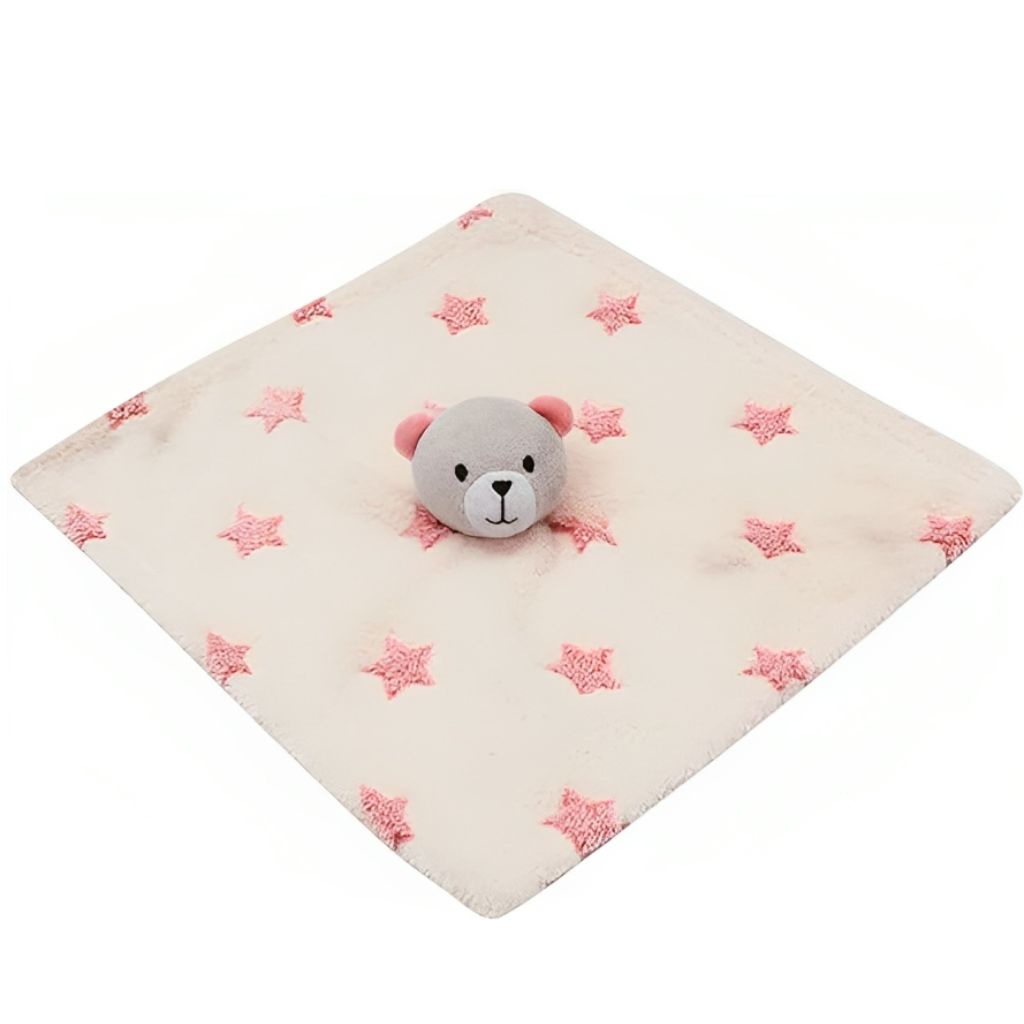 Naninha Ursinho Estrelinha Rosa Para Bebês 11861 - Buba