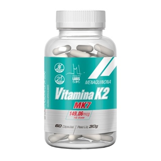 Vitamina K2 (MK7 149,06mcg) - 60 Cápsulas - Health Labs em Oferta na Shopee