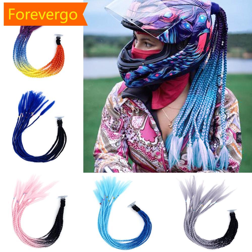 forevergo 24 " Tranças De Capacete De Motocicleta Para Mulheres Homens A3U2 em Oferta na Shopee