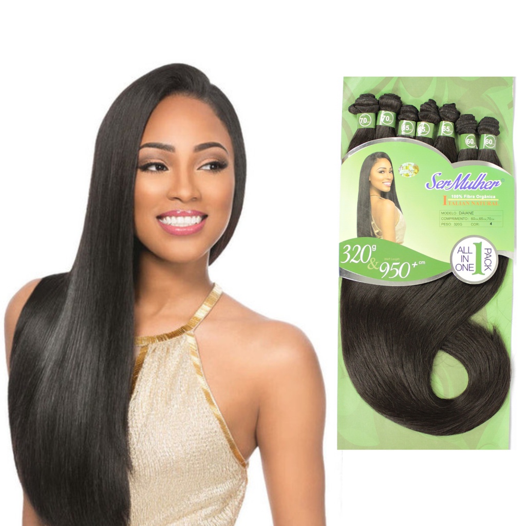 Cabelo Orgânico Daiane 320 gramas em Oferta na Shopee