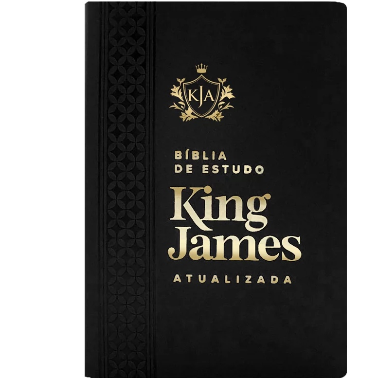 Bíblia de Estudo King James | KJA Letra Grande | Preta em Oferta na Shopee