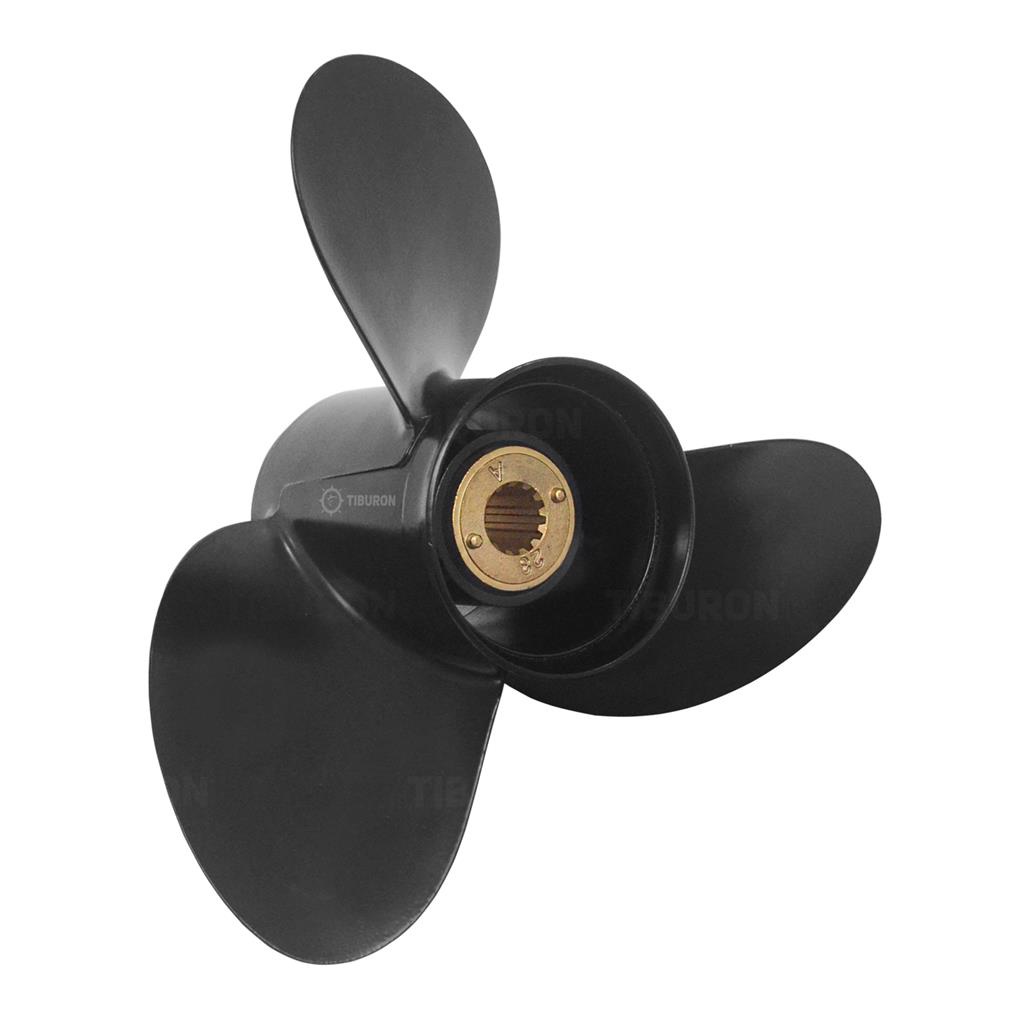 Hélice Tiburon Para Motor Popa Mercury Marine 40-50-60 HP 11 1/4 X 14