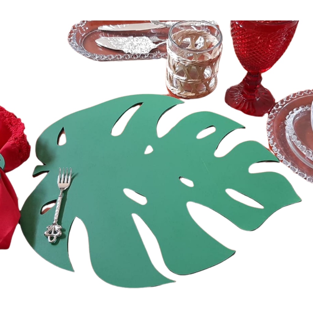 Kit 6 Sousplat Base 35 cm Redondo mdf 3mm Costela de Adão Supla Suplat Cru Redondo Bolachas Liso Madeira Jogo Oferta Americano Mesa Posta Anel