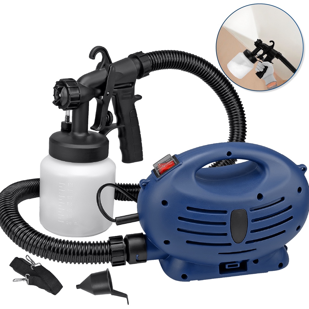 Pistola Elétrica De Pintura Pulverizadora 650w Ferramentas