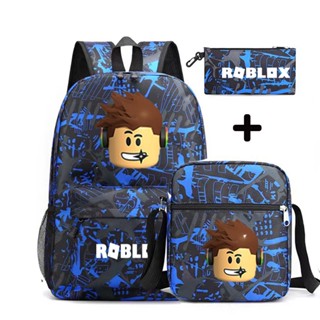 Roblox Cross-Border Jogo Mochila Set para meninos e meninas