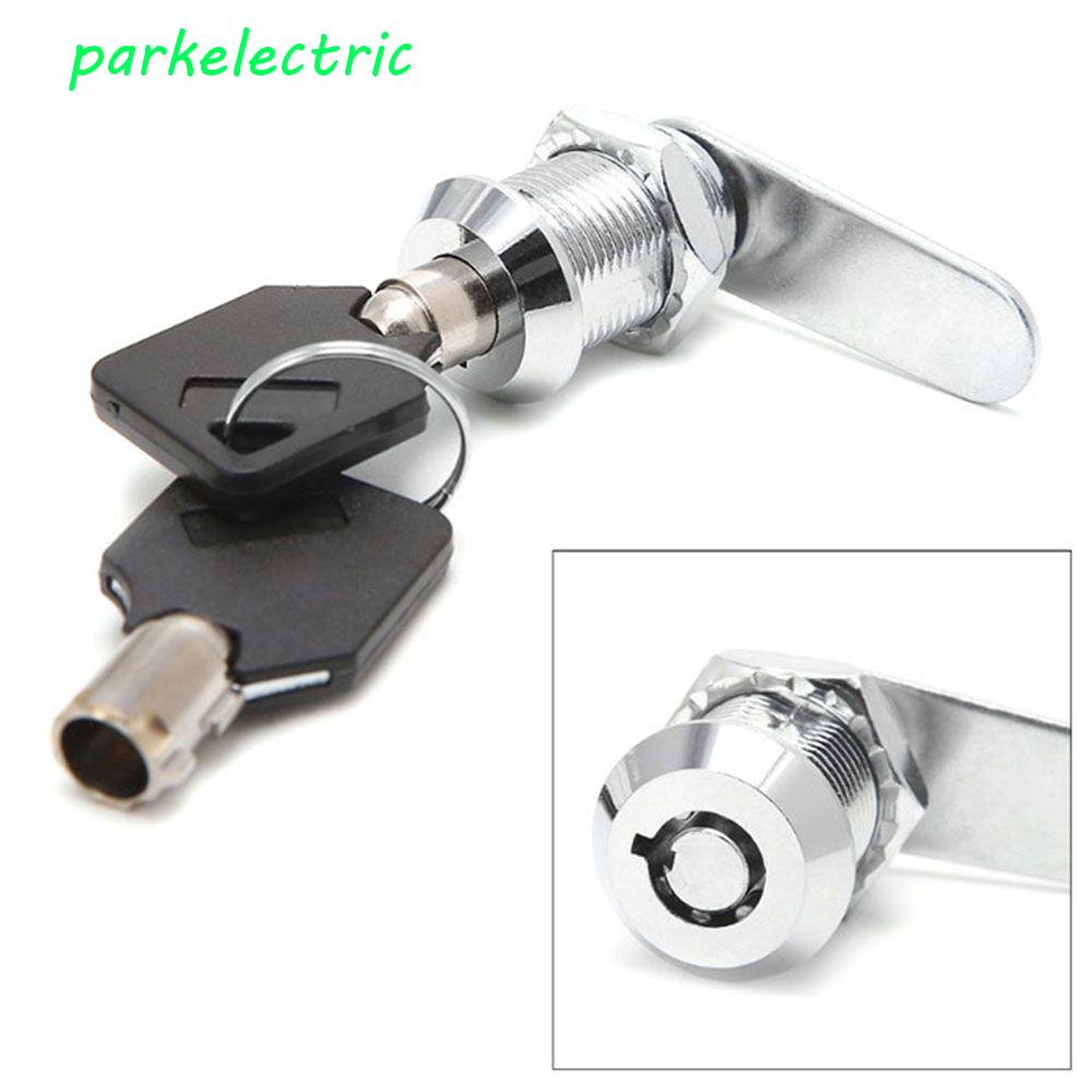 Fechaduras PARKELECTRIC Cilindro De 16/20/25/30mm Tubular Para Armário De Gaveta De Bricolage Porta De Cofre 2 Chaves