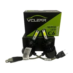 Kit Lâmpada Super Led C6 H7 6000K Vclear VL-LH7/1336