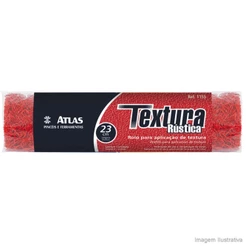 Rolo Textura Rústica Sem Cabo 23Cm - Atlas