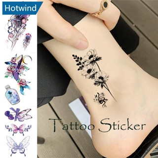 HW Adesivos Pequenos Autocolantes De Tatuagem Pretos Frescos À Prova D