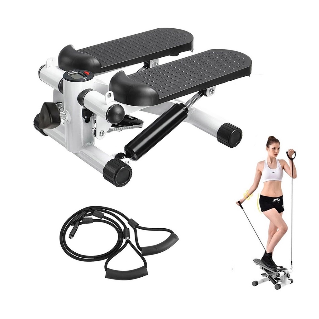 Mini Stepper Simulador Caminhada Fisioterapia Exercicio Perna Braço Gluteos Academia Musculaçao Tonificafor Atividade Fisica Pilates