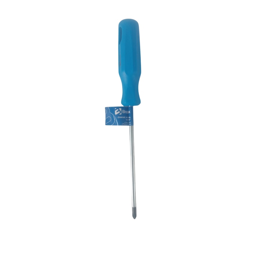 CHAVE PHILIPS PONTA MAGNETIZADA 1/4" X 5" - BRAMIX