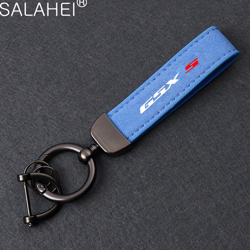 Chaveiro De Alta Qualidade Para Motocicletas Couro De Camurça SUZUKI GSXS GSX-s r GSXR 250 600 750 1000 13000 1400