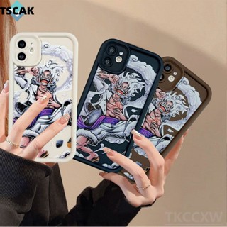 Capa Protetora Anti-Queda One Piece Luffy 5 Gear Para iPhone 12 11 Pro Max 12 mini XR X XS