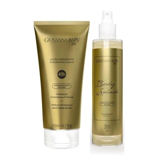Giovanna Baby Gold Body Splash + Hidratante Corporal