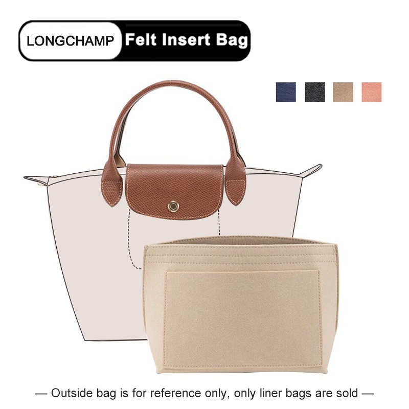 EverToner Bolsa Organizador Para LONGCHAMP LE PLIAGE S/M/L Sacola Timid Armazenamento E Acabamento Forro De Interna