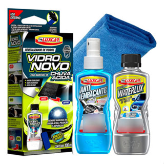 Limpa Vidro Chuva Acida + Cristalizador + Antiembaçante em Oferta na Shopee