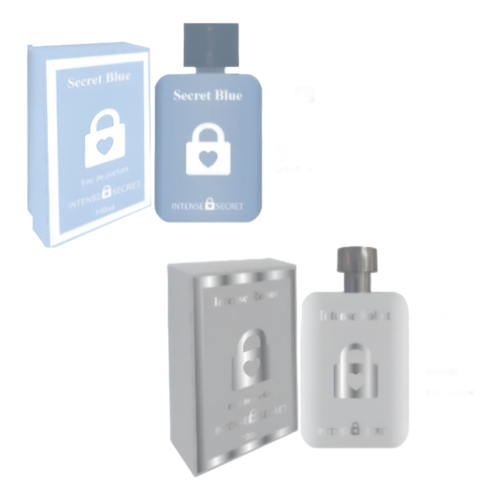 Kit Intense Secret Colônia Femina Secret Blue + Colônia Masculina Intense Robot