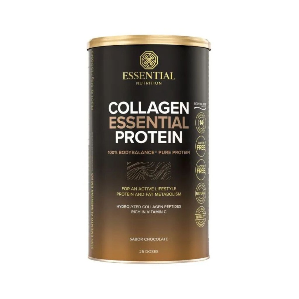 ESSENTIAL COLLAGEN  PROTEIN CHOCOLATE 510G